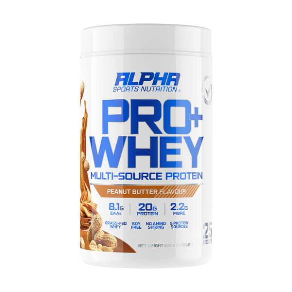 Alpha Sports Nutrition Pro+ Whey - Peanut Butter - 800g