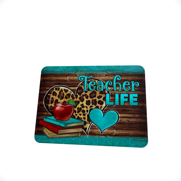 Teacher Life Blue - Mouse Pad