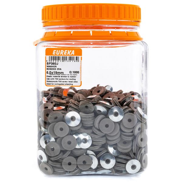 EUREKA Bonded Washer EVA 6 x 19mm Q:1000 BP360J