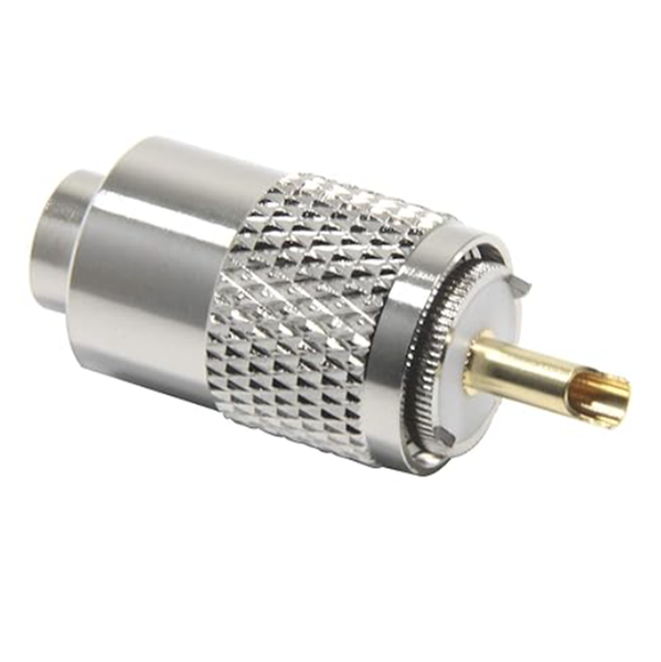 PL 259/UHF Solder type connector for RG58 Coaxial cable