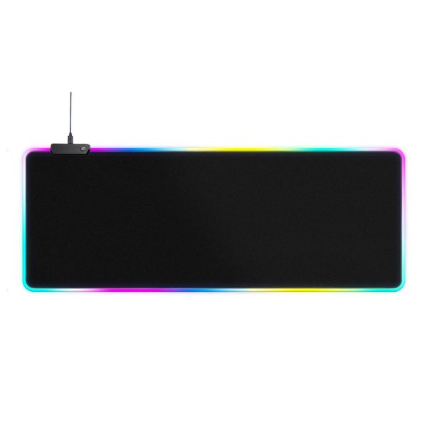 RGB Gaming Mouse Pad Large LED Mousepad Non-slip