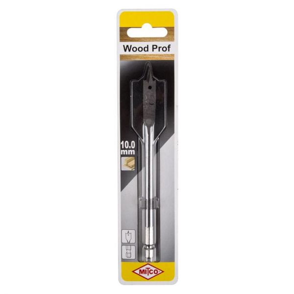 Mitco - Wood Flat Drill Bit 10mm - 3 Pack