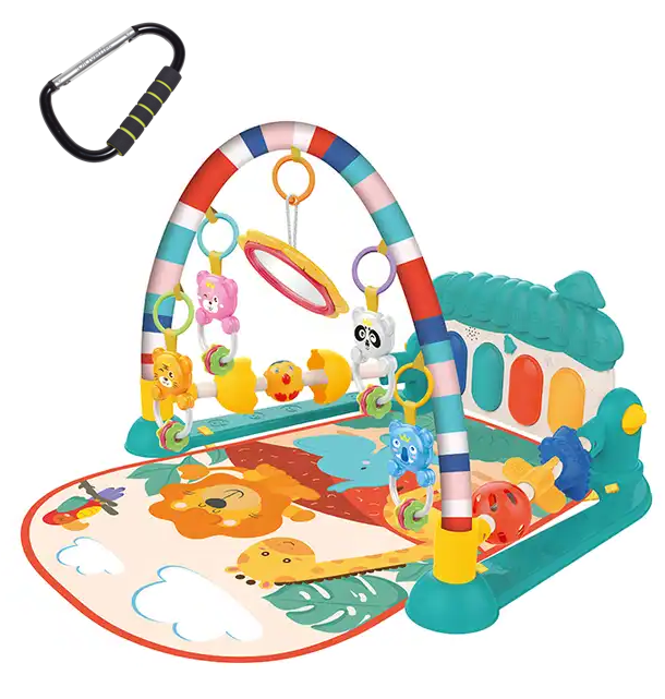 Multifunction Baby Piano Fitness Gym Play Mat Musical Activity Center