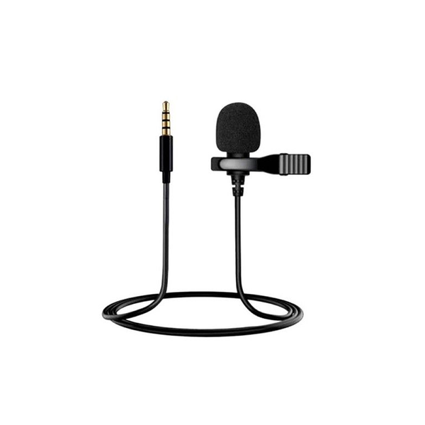 3.5mm AUX Omni-Directional Condenser Lavalier Microphone