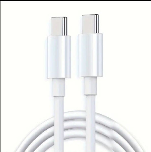 Fast Charging Type-C to Type-C Data Cable.
