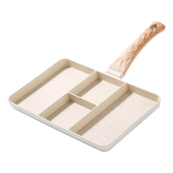 32.3 x 3.3 x 21.2cm Multi-Purpose Aluminum Nonstick Grill Pan- YD-443029