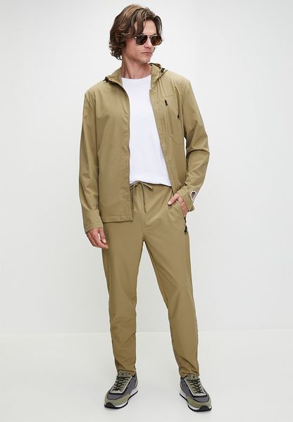 Polo Nkosi Men Sport Light Brown Tracksuit Set