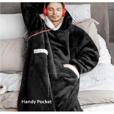 Extra Long Huggle Hoodie Blanket Daily Sale Shop