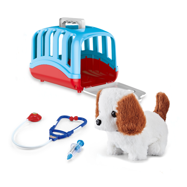 Cogo - Pretend &amp; Play Electric Dog Care Kit with Pet Vet Accessories