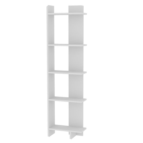Alice 170cm Tall Manufactured Wood Bookcase