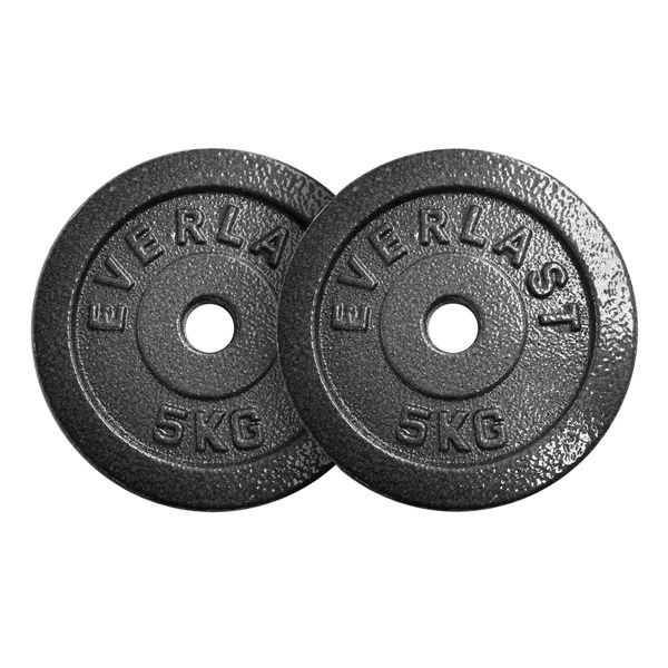 Everlast 5KG Cast Iron Weight Plate Set