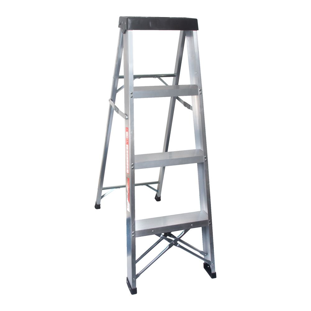 Tradequip Aluminium Ladder 4 Step Shop Today. Get it Tomorrow