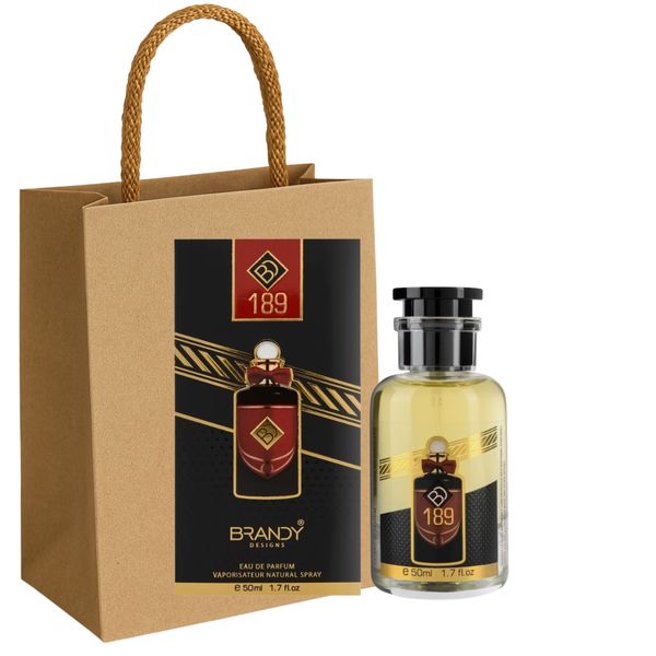 Brandy 189 for Women Eau de Parfum 50ml with Gift Bag COMBO
