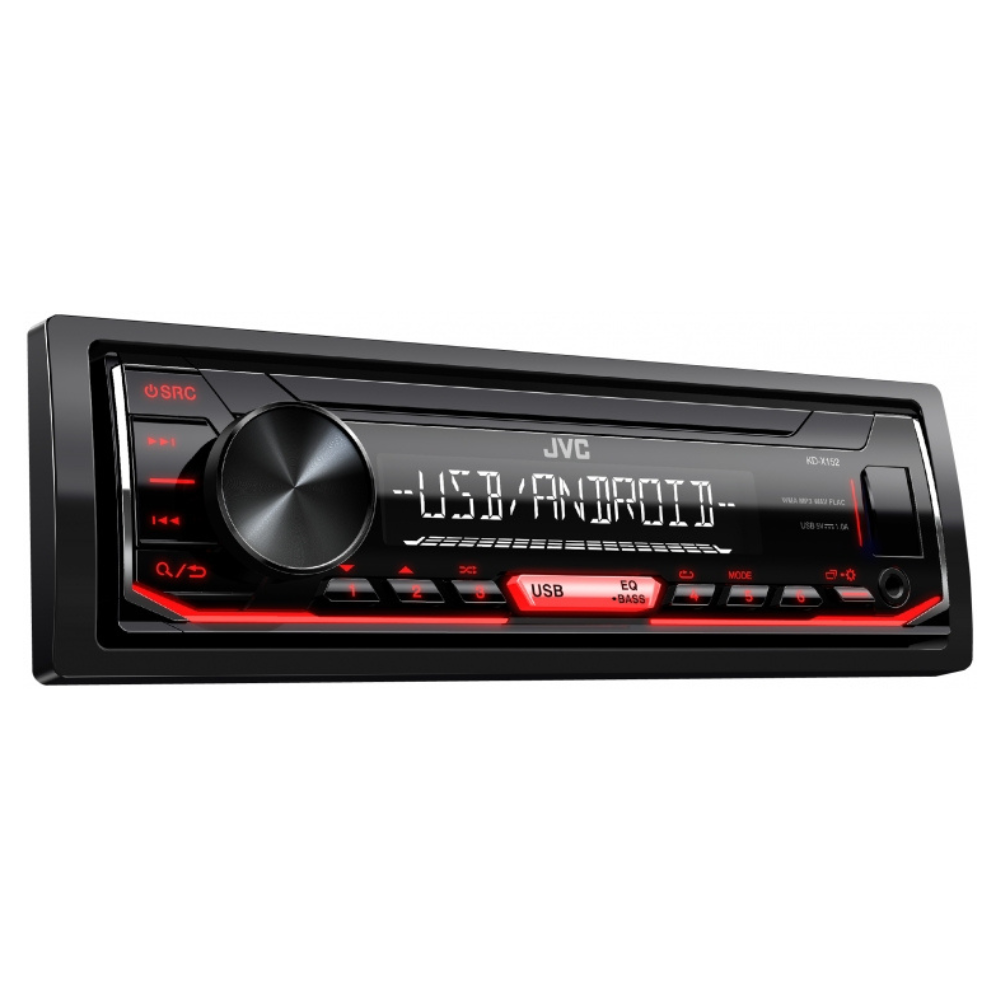 JVC KD-X152M Digital Media Receiver with Front USB/AUX Input