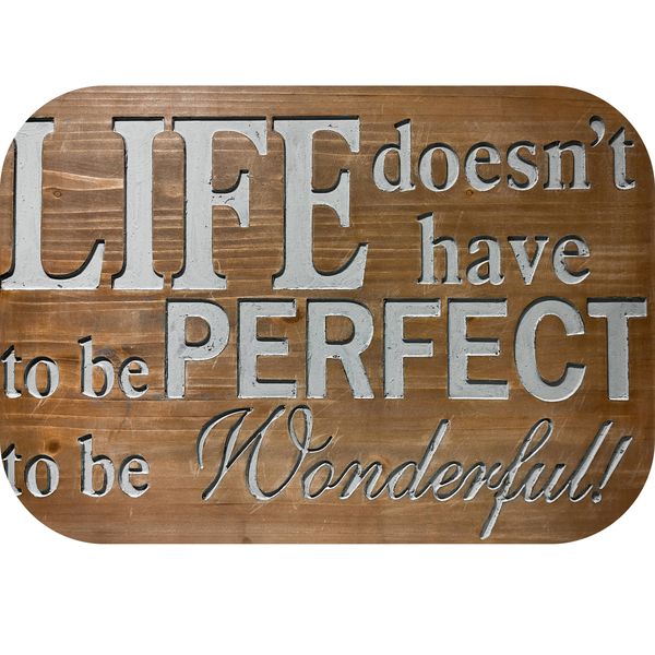 Perfect Life Printed Mouse Pad