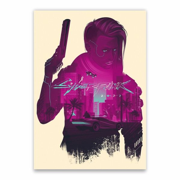 Cyber Punk 2077 Poster - A1