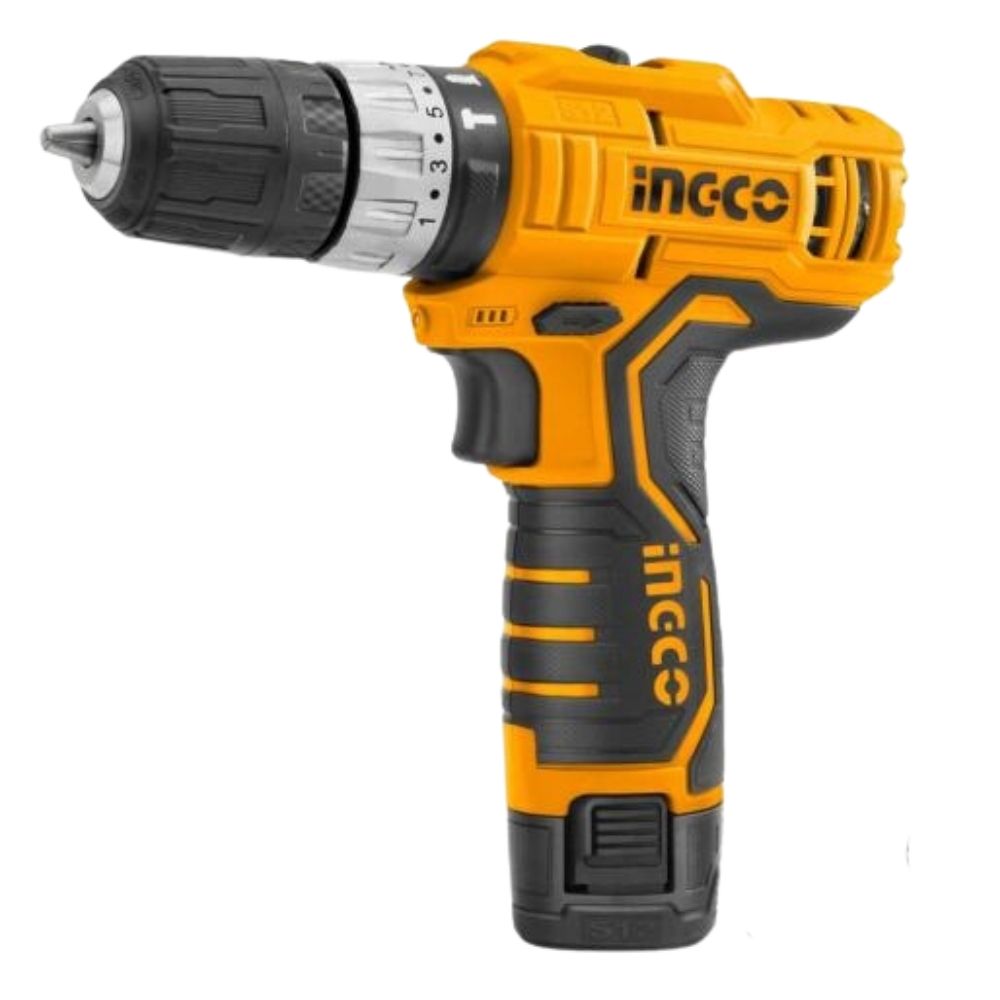 Ingco - Lithium Ion Cordless Drill (12 v)