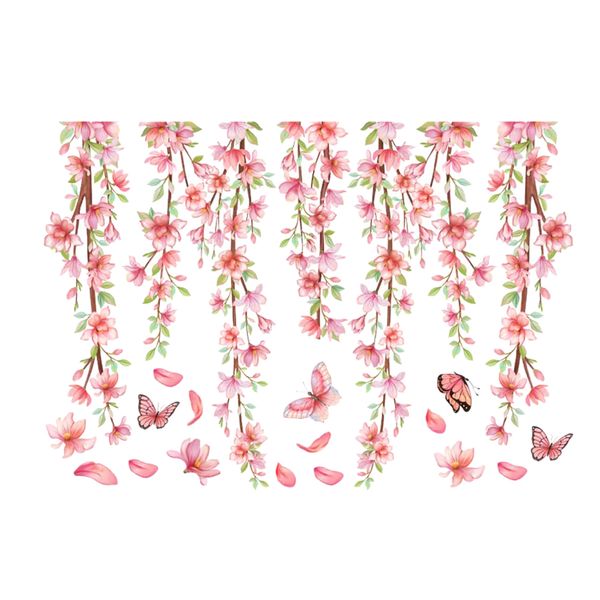 Home Decor Self Adhesive Butterfly Toilet Sticker - 35cm