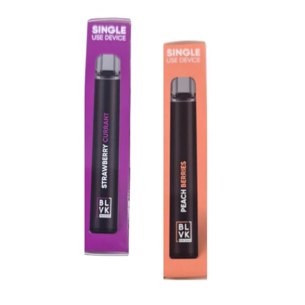 New BLVK 800 Puffs Mixed. Flavors 2pack