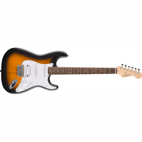 Squier by Fender Debut Collection Hardtail HSS Stratocaster - Sunburst Image