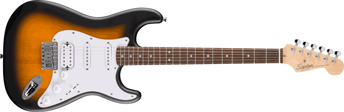 Squier by Fender Debut Collection Hardtail HSS Stratocaster - Sunburst