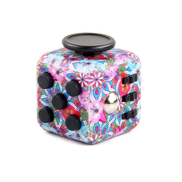 Fidget Toy Stress Relief Magic Cube Dice - Flower