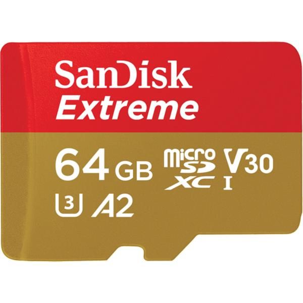 SanDisk 64GB 160mb/s Extreme Micro SDXC