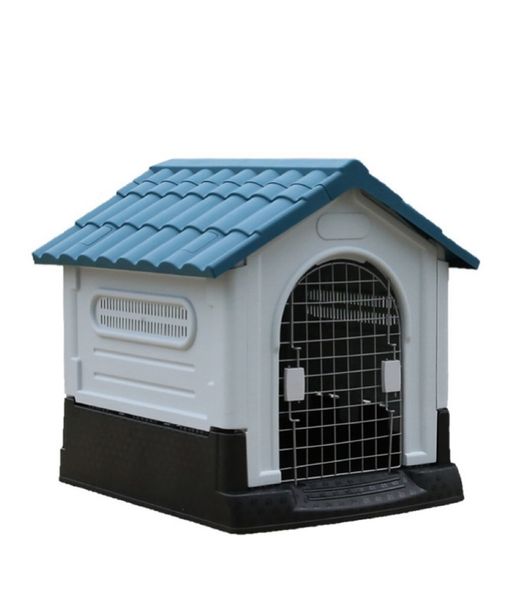 Waterproof Breathable Sunscreen Outdoor Dog Kennel,with Double Open Doors