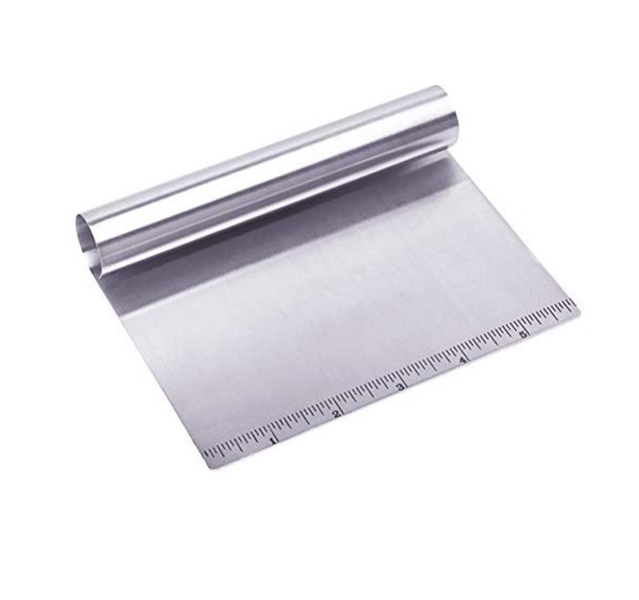Stainless Steel Bench Scraper &amp; Dough Cutter