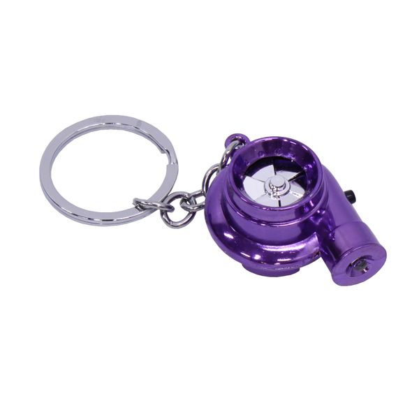 Turbo Charger Keyring with Turbo Sound &amp; Light - Purple