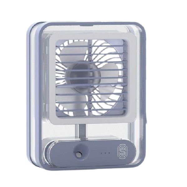 Portable RGB Rechargeable Air Cooling &amp; Humidifying Fan
