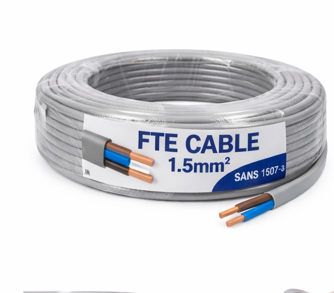 1.5MM Twin + Earth Fte Cable South Ocean Sabs Pure Copper Cable
