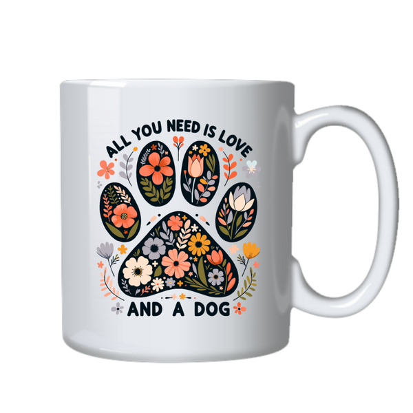 Dog Love Pet Animal lover Positive Mug Ideal Gift Birthday Christmas 402