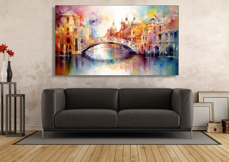 Canvas Wall Art - Venetian Dreamscape - HC1248