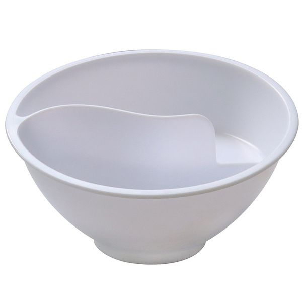 Cereal Bowl Milk Bowl Dry and Wet Separation Cereal Bowl White