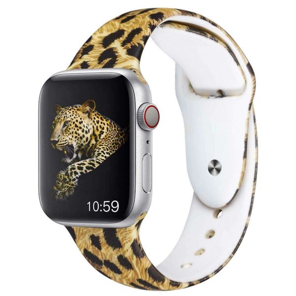 Leopard Skin Watch Strap / Band For Apple Watch - 38/40/41 mm