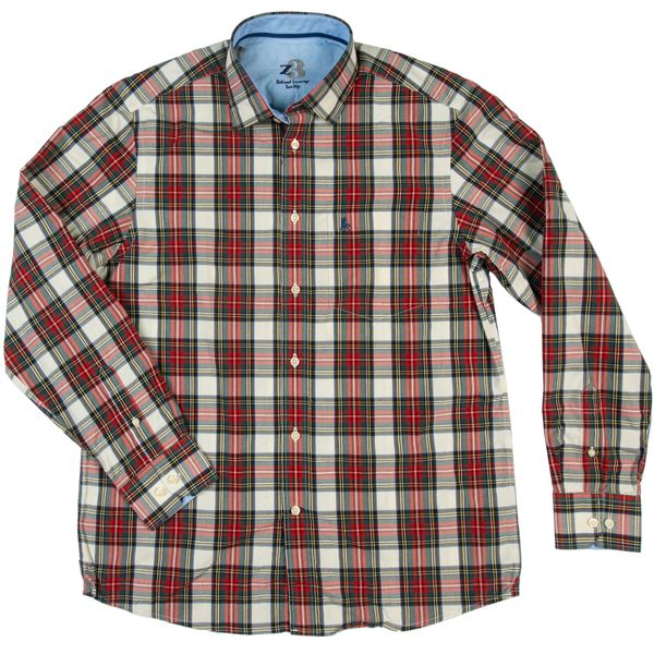 Z3 - Men's Duff Chk Long Sleeve Cotton Shirt