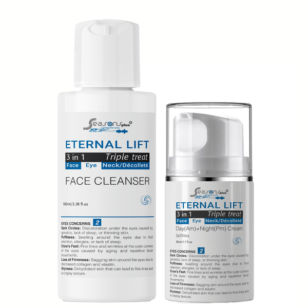 Eternal Lift 3in1 Triple Treat Face, Eye &amp; Neck/Decollete Cleanser &amp; Cream