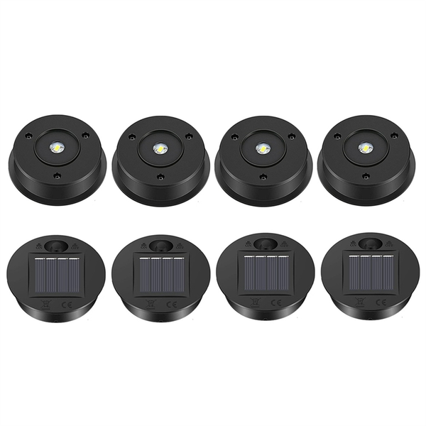 8Pcs Solar Lights Replacement Top Solar Lantern Parts For Outdoor