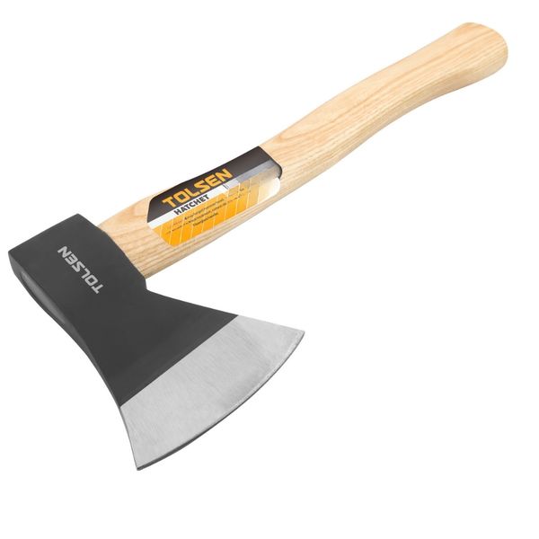 Tolsen - Garden Felling Axe - Wood Handle - 1.2kg