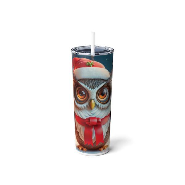 3D Owl 600ml Tumbler