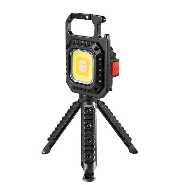 Multifunction Keychain Flashlight with Stand