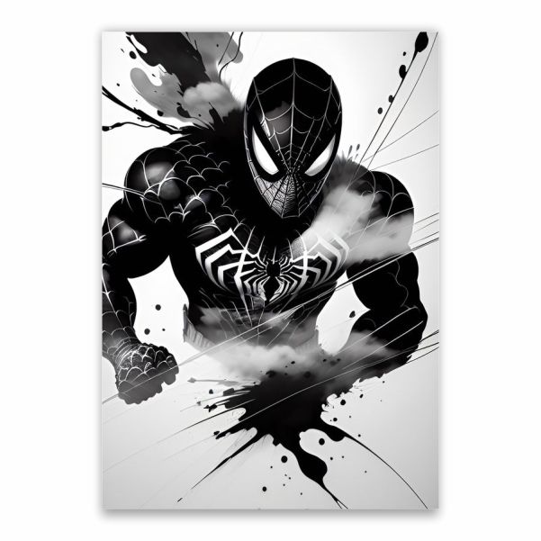 Spiderman Black And White Poster - A1 | Shop Today. Get it Tomorrow