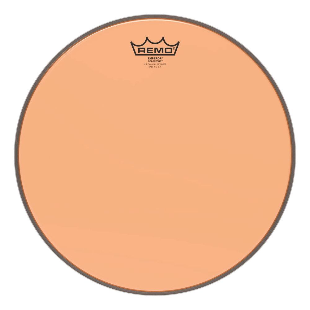 Remo BE-0314-CT-OG 14" Emperor Colortone Orange Drumhead