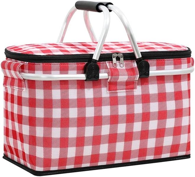 Insulated Collapsible Basket Waterproof Shopping Bag