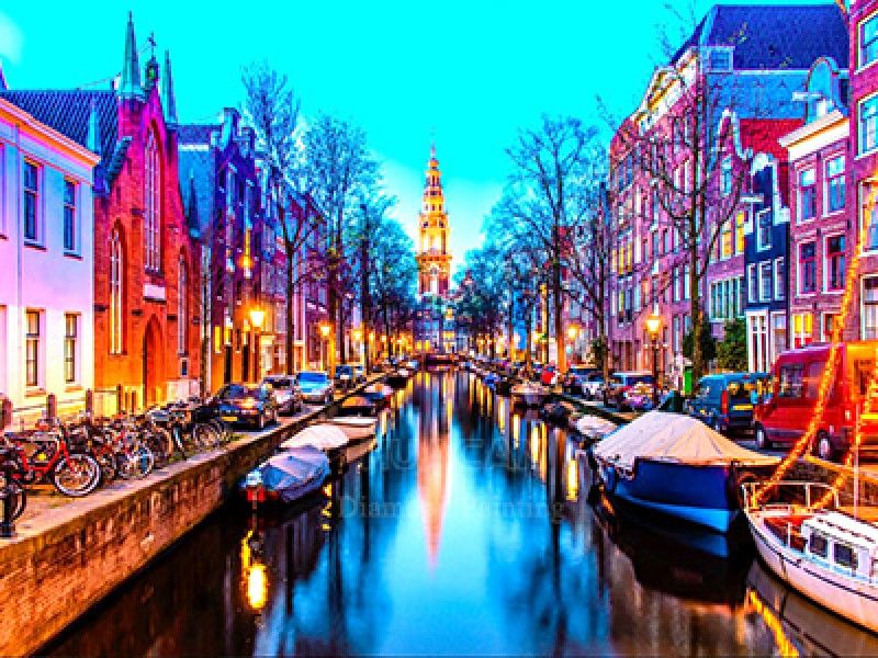 Diamond Painting DIY Full Drill - Venice waterway 60x50cm