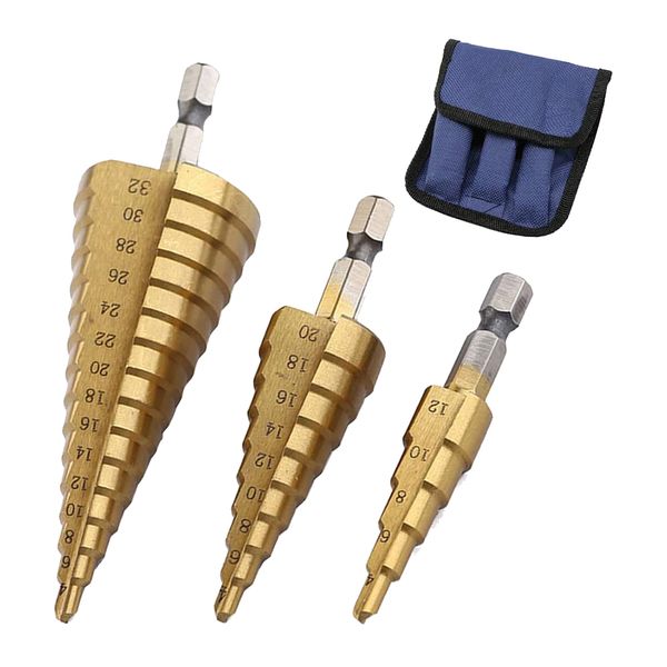 Titanium Wood Metal Hole Cutter Hex Drive Quick Change Tool