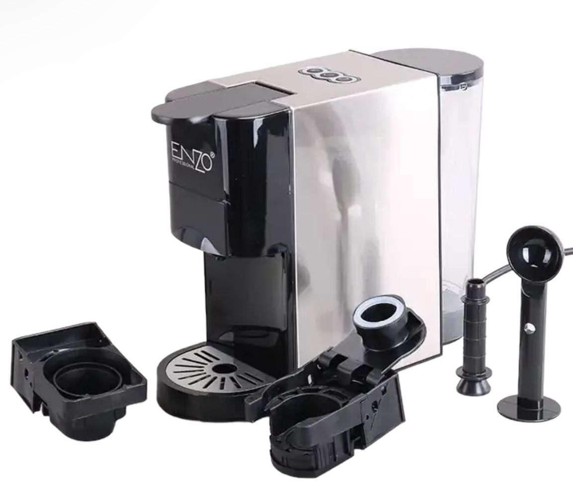 Enzo Capsule Coffee Machine with Milk Frother Shop Today. Get it Tomorrow!