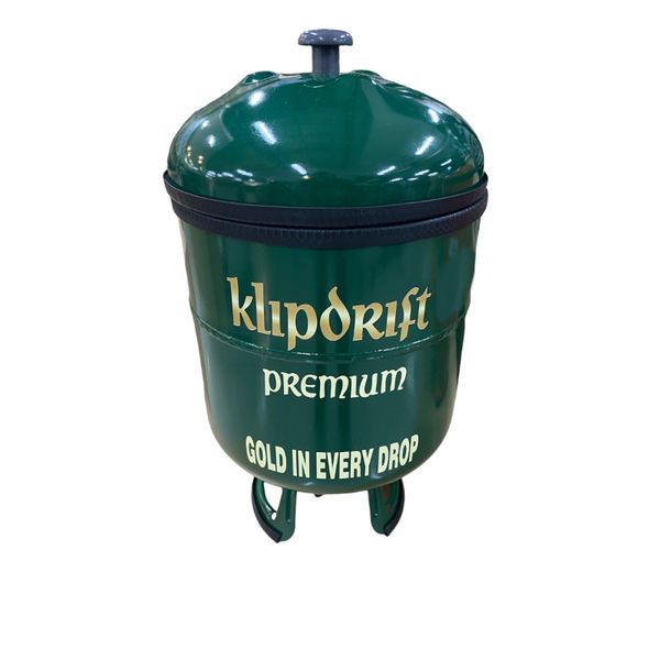 Super Klipdrift Gas Cylinder Ice Bucket - Green