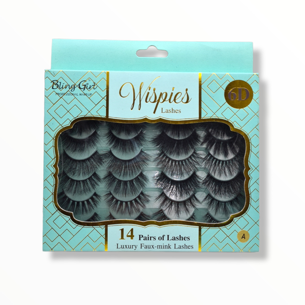 Bling Girl Wispies Lashes 6D (B)